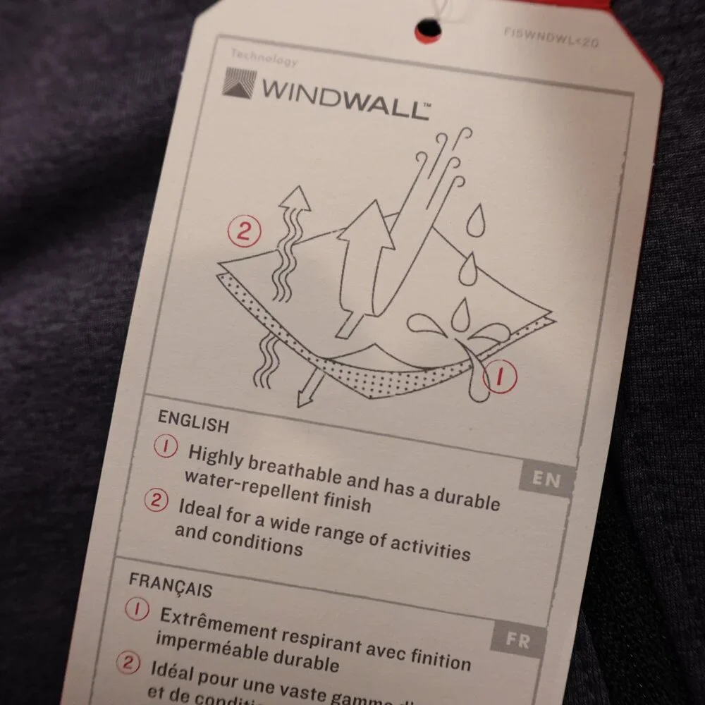 The North Face Ridgewall Vest‎ Men’s XXL Gray WindWall Soft Shell Outdoor